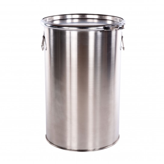 DUST COMMANDER 60LSST - 60 liter stainless steel drum