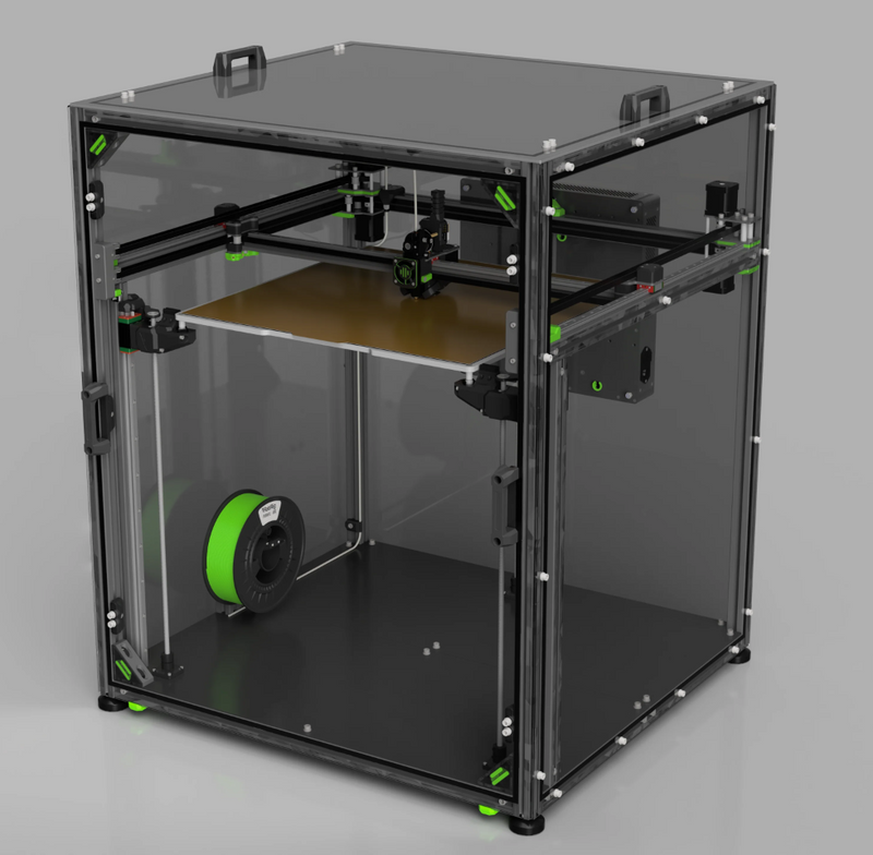 Ratrig V-Core 4 3D printer enclosure panel kits