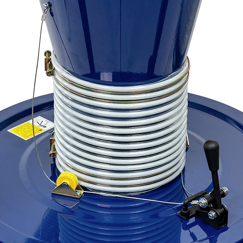 CDC10x - 1 hp dual stage cyclone dust collector