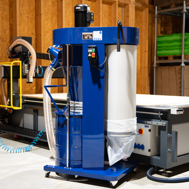 CDC30x - 3 hp dual stage cyclone dust collector
