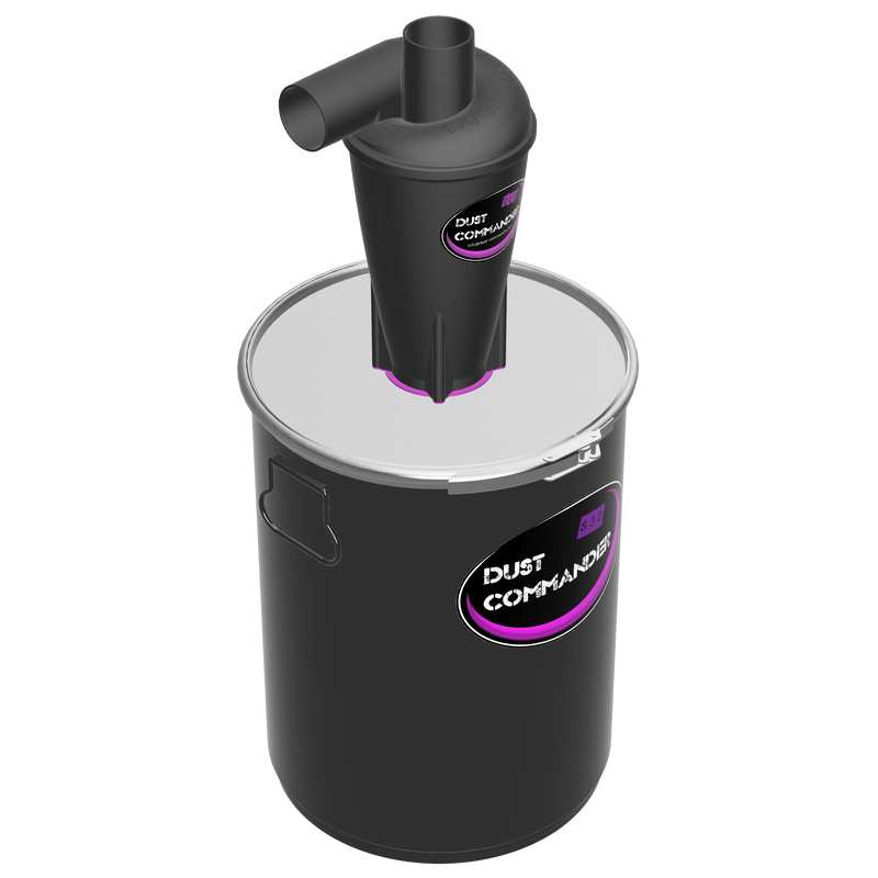 DUST COMMANDER DLX DIY BUNDLE - Deluxe DUST COMMANDER DLX cycloonfilter DUST-SP verpletterventiel DUST COMMANDER DLX DIY BUNDLE - Deluxe DUST COMMANDER DLX cycloonfilter DUST-SP verpletterventiel