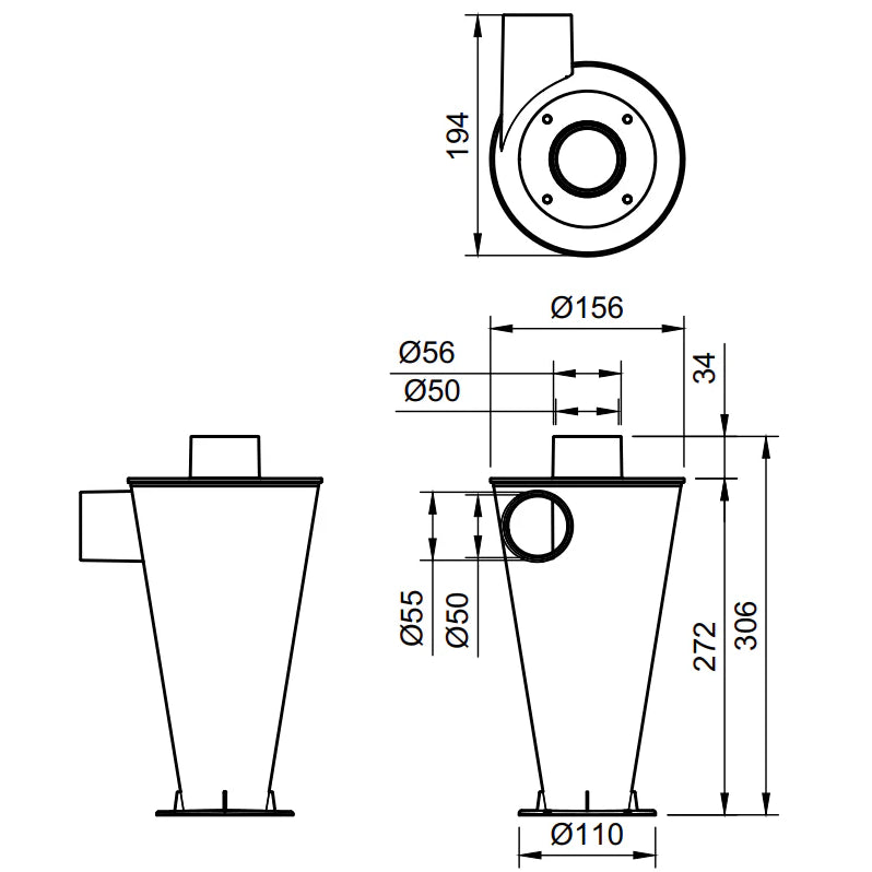 CLC - Classic cyclone filter/separator