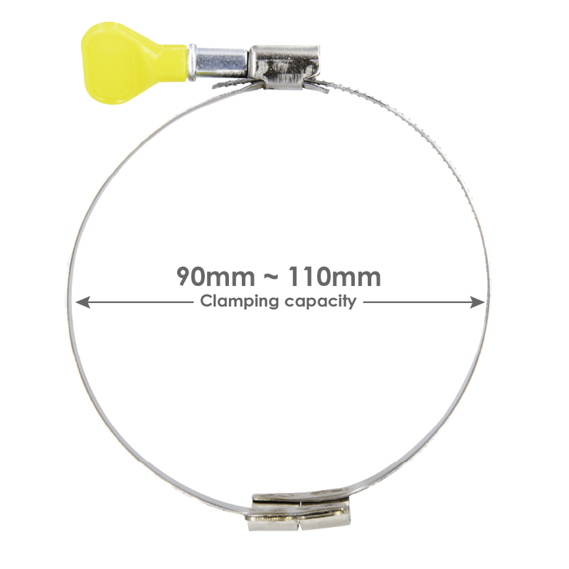 KBHC - Keyed Bridge Hose Clamp