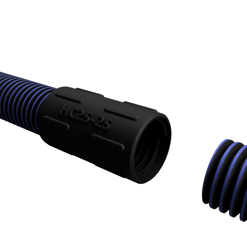 HC - ESD TPU coupler for DUST-HESD vacuum hose