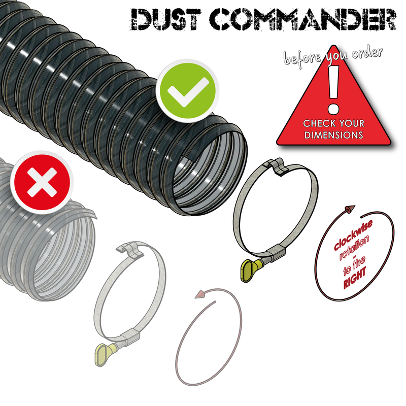 KBHC - Keyed Bridge Hose Clamp