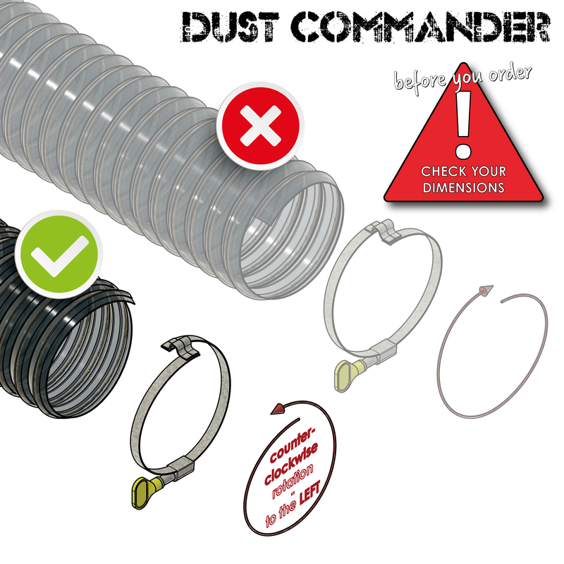 KBHC - Keyed Bridge Hose Clamp