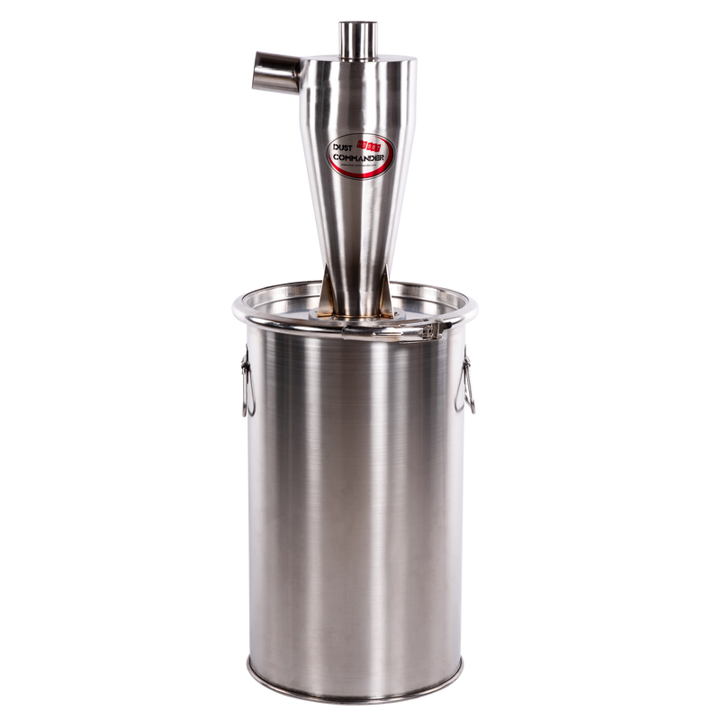 X30-SST - 30 liter industrial cyclone filter stainless steel kit