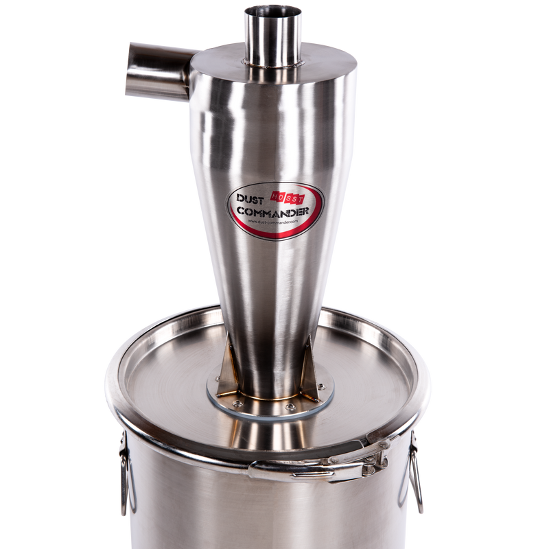 X30-SST - 30 liter industrial cyclone filter stainless steel kit