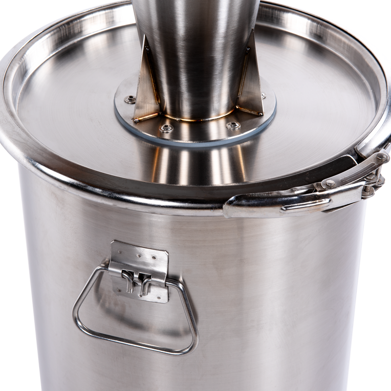 X30-SST - 30 liter industrial cyclone filter stainless steel kit