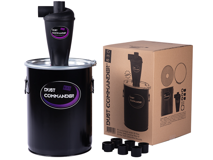 DUST COMMANDER XL - Cyclone / Dust collector 125mm 100mm – ZOIC PalaeoTech  Limited